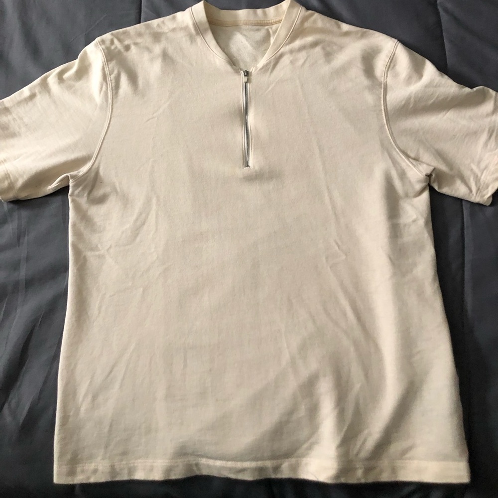 Fear of God Zipper Henley Shirt size M